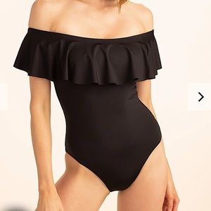 Trina Turk- Monaco Ruffle One Piece Swimsuit - Sz 6